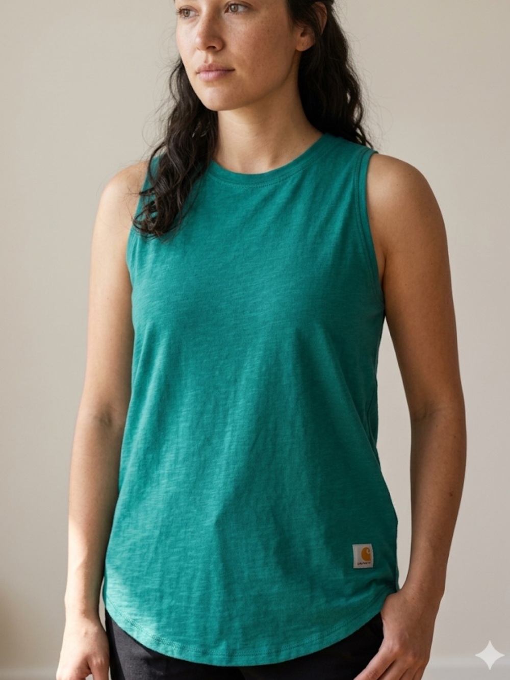 22 Carhartt Force Tank Top – Size S | Utility-Core | Teal Activewear |